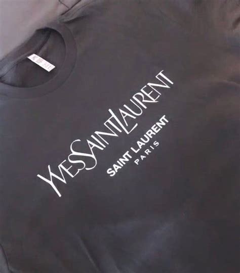 yves saint laurent vintage tee|saint laurent long sleeve shirt.